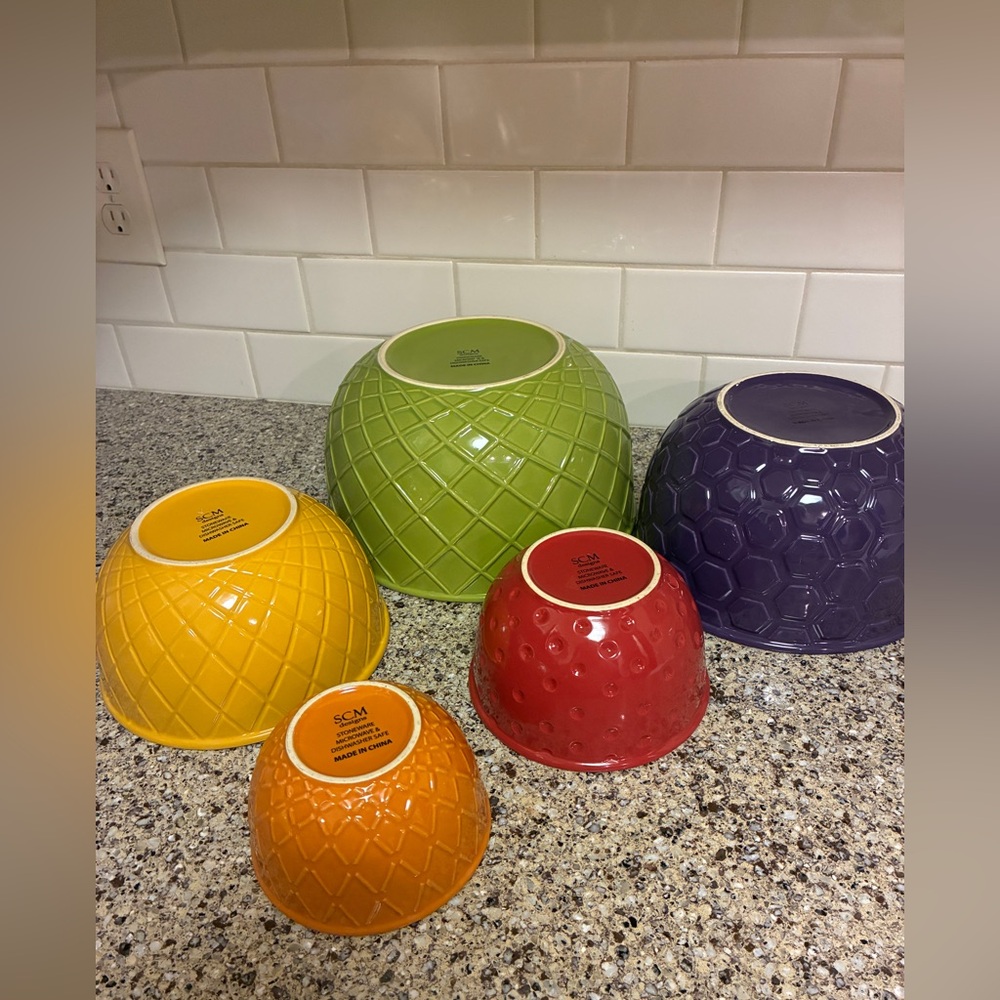 SCM Designs nesting bowls - cleaning for Spring. - Picture 11 of 12